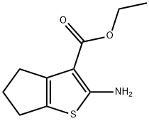 2-AMINO-5,6-DIHYDRO-4H-CYCLOPENTA[B]THIOPHENE-3-CARBOXYLIC ACID ETHYL ESTER