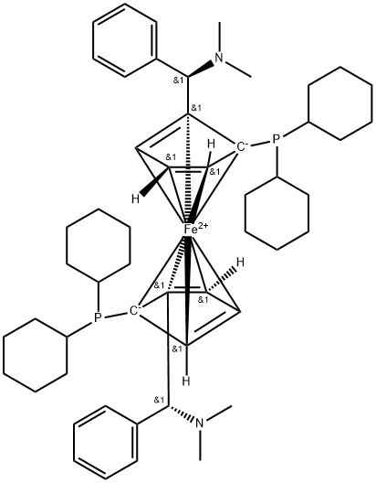 (ALPHAR,ALPHAR)-1,1'-BIS[ALPHA-(DIMETHYLAMINO)BENZYL]-(S,S)-2,2'-BIS(DICYCLOHEXYLPHOSPHINO)FERROCENE