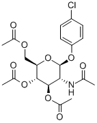 4'-CHLOROPHENYL 2-ACETAMIDO-3,4,6-TETRA-O-ACETYL-2-DEOXY-BETA-D-GLUCOPYRANOSIDE