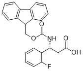 FMOC-(R)-3-AMINO-3-(2-FLUORO-PHENYL)-PROPIONIC ACID