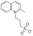 2-Methyl-1-(3-sulphonatopropyl)quinolinium