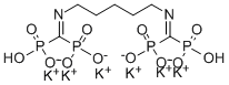 Hexapotassium dihydrogen [hexane-1,6-diylbis[nitrilobis(methylene)]]tetrakisphosphonate