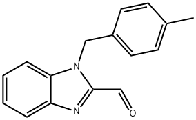 1-(4-METHYLBENZYL)-1H-BENZIMIDAZOLE-2-CARBALDEHYDE