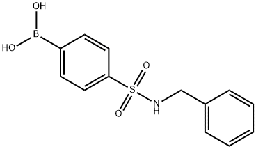 4-(N-BENZYLSULPHONAMIDO)BENZENEBORONIC ACID