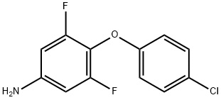 4-(4-chlorophenoxy)-3,5-difluoroaniline
