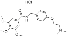 TRIMETHOBENZAMIDE HYDROCHLORIDE