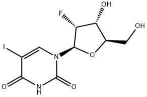 5-iodo-1-(2-fluoro-2-deoxyribofuranosyl)uracil