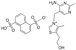 3-[(4-amino-2-methylpyrimidin-5-yl)methyl]-5-(2-hydroxyethyl)-4-methylthiazolium hydrogen naphthalene-1,5-disulphonate 