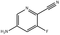2-Pyridinecarbonitrile,5-amino-3-fluoro-(9CI)