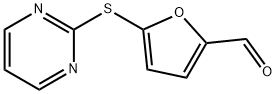 5-(PYRIMIDIN-2-YLSULFANYL)-FURAN-2-CARBALDEHYDE