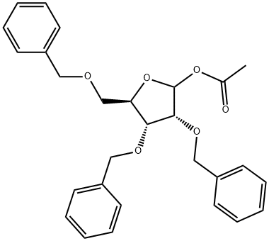 1-O-Acetyl-2,3,5-tri-O-benzyl-D-ribofuranose