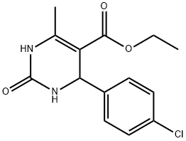4-(4-Chloro-phenyl)-6-methyl-2-oxo-1,2,3,4-tetrahydro-pyrimidine-5-carboxylic acid ethyl ester