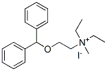 [2-(diphenylmethoxy)ethyl]diethylmethylammonium iodide