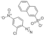 2-CHLORO-4-NITROBENZENEDIAZONIUM 2-NAPHTHALENESULFONATE