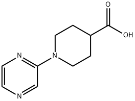 4-Piperidinecarboxylicacid,1-pyrazinyl-(9CI)
