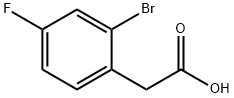 2-Bromo-4-fluorophenylacetic acid