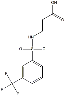 N-[3-(TrifluoroMethyl)phenylsulfonyl]-^b-alanine, 96%