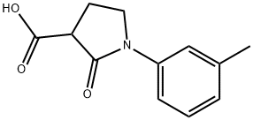 1-(3-METHYLPHENYL)-2-OXO-3-PYRROLIDINEC&
