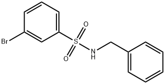 N-BENZYL 3-BROMOBENZENESULFONAMIDE