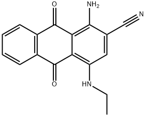 1-amino-4-(ethylamino)-9,10-dihydro-9,10-dioxoanthracene-2-carbonitrile