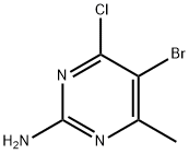 2-PYRIMIDINAMINE, 5-BROMO-4-CHLORO-6-METHYL-
