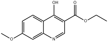 4-HYDROXY-7-METHOXYQUINOLINE-3-CARBOXYLIC ACID ETHYL ESTER
