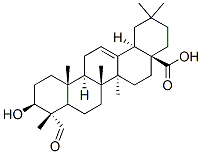 (3beta,4alpha)-3-hydroxy-23-oxoolean-12-en-28-oic acid