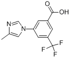 3-(4-Methylimidazol-1-yl)-5-trifluoromethylbenzoic acid