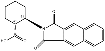 (1R,2R)-2-(NAPHTHALENE-2,3-DICARBOXIMIDO)CYCLOHEXANECARBOXYLIC ACID