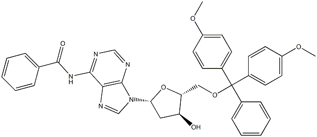 N6-Benzoyl-5'-O-(4,4'-dimethoxytrityl)-2'-deoxyadenosine