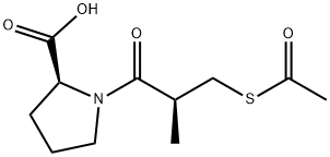 (2S)-1-(3-Acetylthio-2-methyl-1-oxopropyl)-L-proline