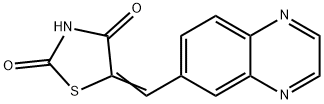 5-(6-Quinoxalinylmethylene)-2,4-thiazolidinedione