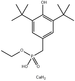 Calcium bis[monoethyl(3,5-di-tert-butyl-4-hydroxylbenzyl)phosphonate]