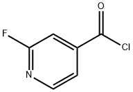4-Pyridinecarbonyl chloride, 2-fluoro- (9CI)