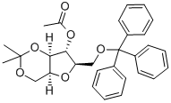 4-O-ACETYL-2,5-ANHYDRO-1,3-O-ISOPROPYLIDENE-6-O-TRITYL-D-GLUCITOL