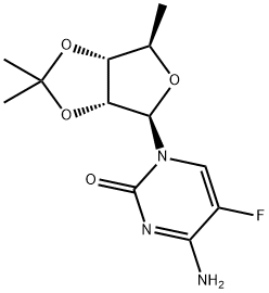 5'-Deoxy-5-fluoro-2',3'-O-isopropylidene-D-cytidine