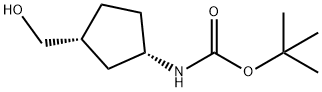 Carbamic acid, [(1S,3R)-3-(hydroxymethyl)cyclopentyl]-, 1,1-dimethylethyl