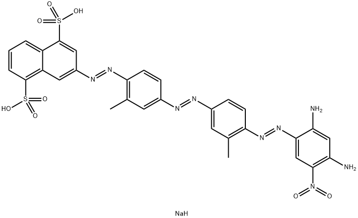 disodium 3-[[4-[[4-[(2,4-diamino-5-nitrophenyl)azo]-m-tolyl]azo]-o-tolyl]azo]naphthalene-1,5-disulphonate