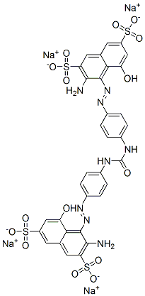 tetrasodium 4,4'-[carbonylbis(imino-4,1-phenyleneazo)]bis[3-amino-5-hydroxynaphthalene-2,7-disulphonate]