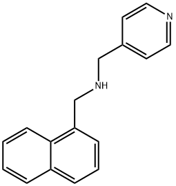 NAPHTHALEN-1-YLMETHYL-PYRIDIN-4-YLMETHYL-AMINE
