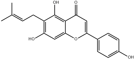 4',5,7-Trihydroxy-6-prenylflavone