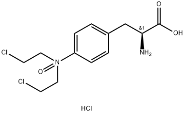 L-Phenylalanine, 4-[bis(2-chloroethyl)oxidoaMino]-, (Hydrochloride) (1:2)