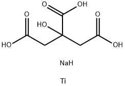 citric acid, sodium titanium salt