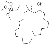 N,N-DIDECYL-N-METHYL-N-(3-TRIMETHOXYSILYLPROPYL)AMMONIUM CHLORIDE