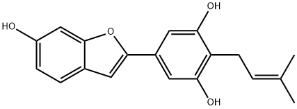 5-(6-Hydroxybenzofuran-2-yl)-2-(3-methyl-2-butenyl)-1,3-benzenediol