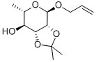 Allyl 2,3-O-isopropylidene-a-L-rhamnopyranoside