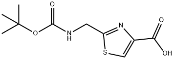 2-[[(TERT-BUTOXYCARBONYL)AMINO]METHYL]THIAZOLE-4-CARBOXYLIC ACID