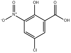 Benzoic acid,5-chloro-2-hydroxy-3-nitro-