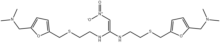 N,N'-BIS[2-[5-(DIMETHYLAMINOMETHYL)FURFURYLTHIO]ETHYL]-2-NITRO-1,1-ETHENDIAMINE