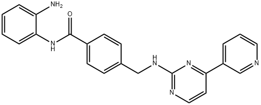 N-(2-Aminophenyl)-4-([[4-(pyridin-3-yl)pyrimidin-2-yl]amino]methyl)benzamide